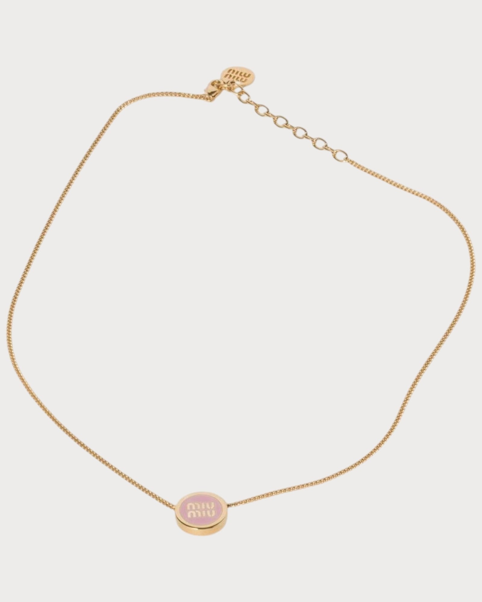 MIU MIU Metal Necklace(4 Colors)