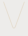 MONICA VINADER 18ct Yellow-Gold Plated Rolo Neck Chain(Gold)