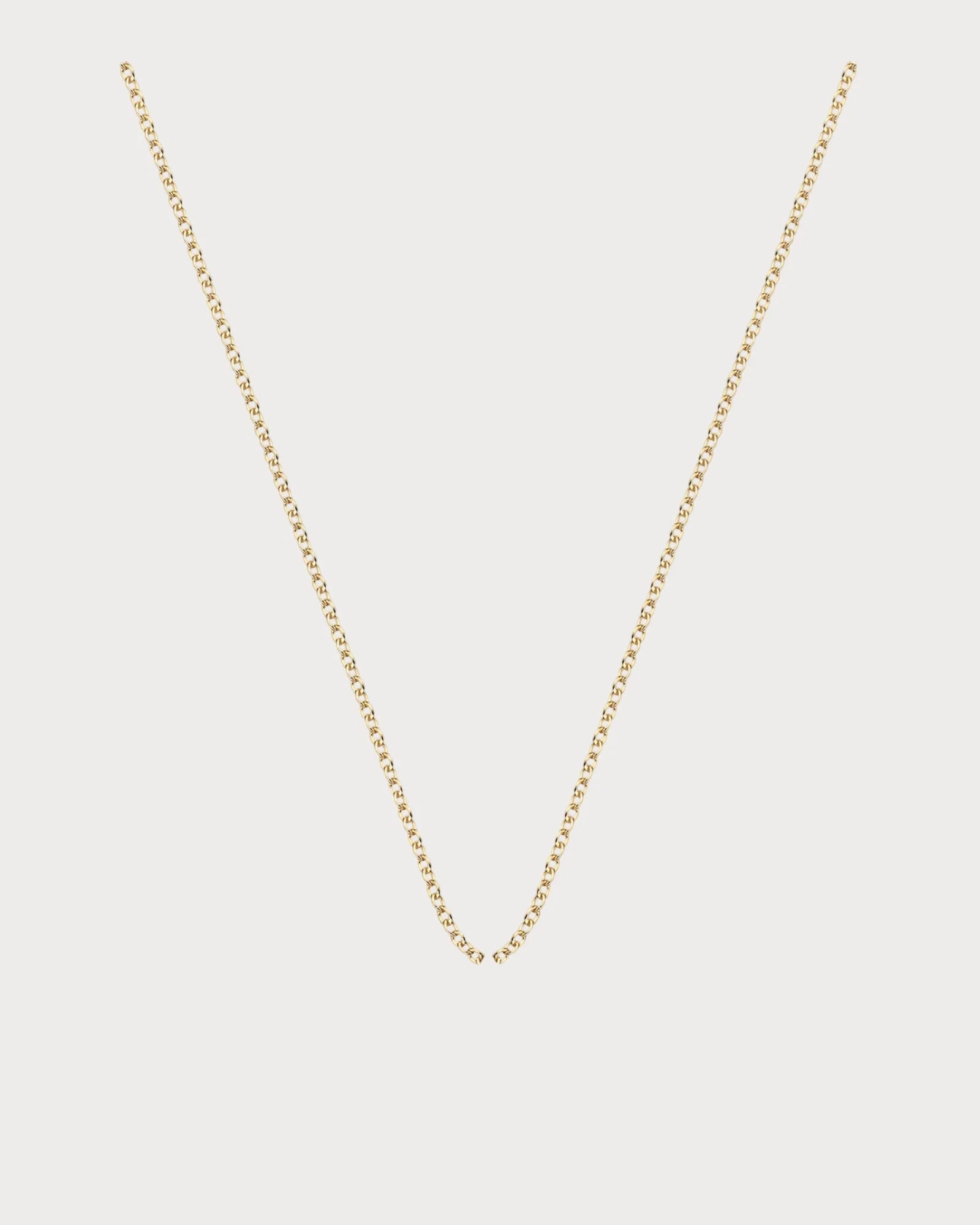 MONICA VINADER 18ct Yellow-Gold Plated Rolo Neck Chain(Gold)