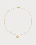 MONICA VINADER Capri 18ct Yellow Gold Vermeil and Pearl Disc Necklace(Gold)