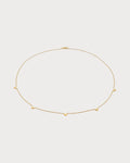 MONICA VINADER Heart Station 18ct Yellow Gold-Plated Vermeil Sterling-Silver Necklace(Gold)
