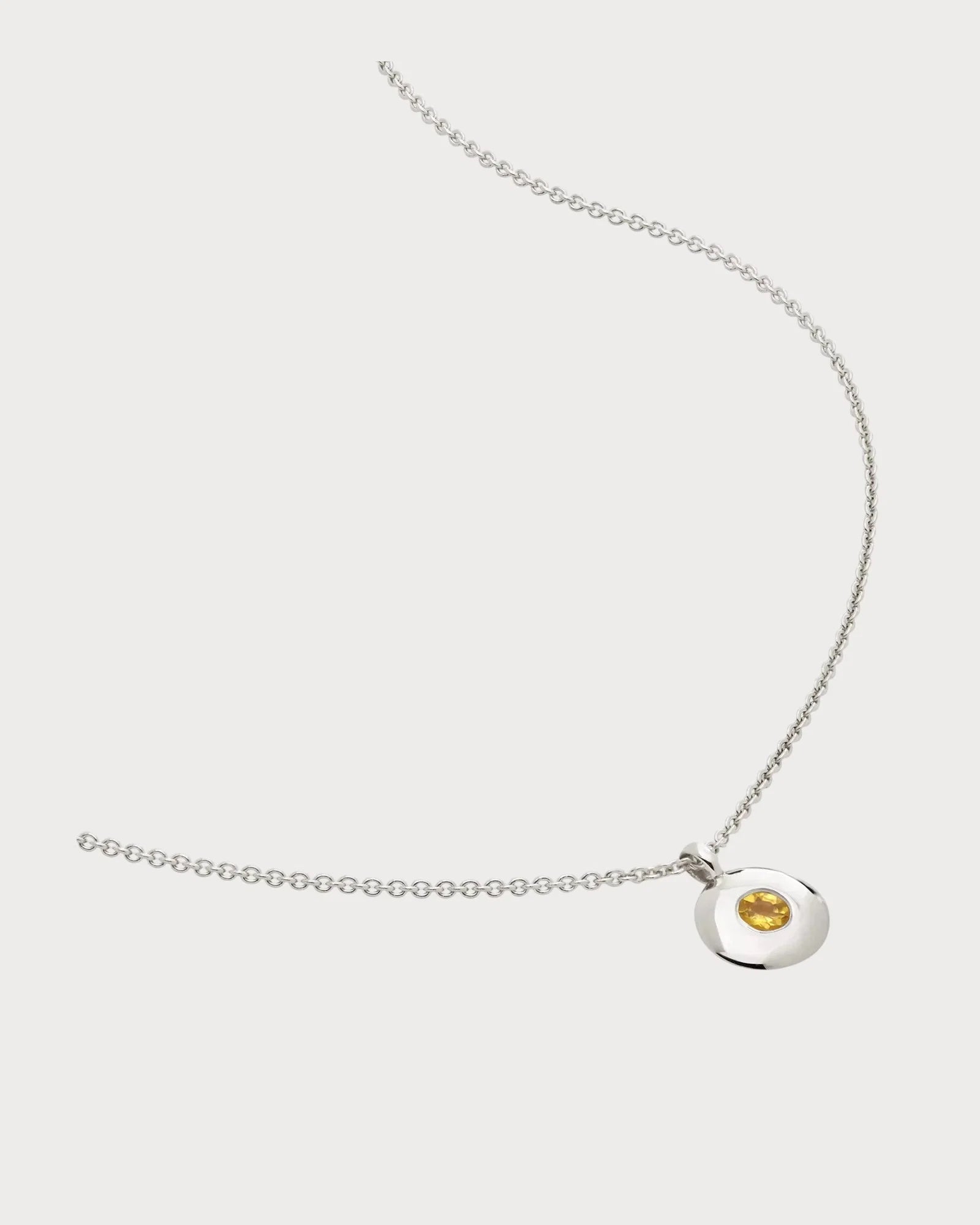 MONICA VINADER November Birthstone Sterling-Silver Necklace(Silver)